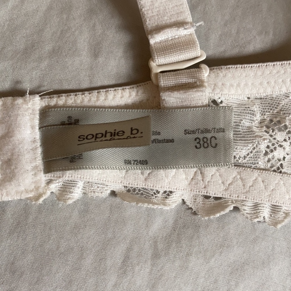 Cream Bra - Picture 3 of 6
